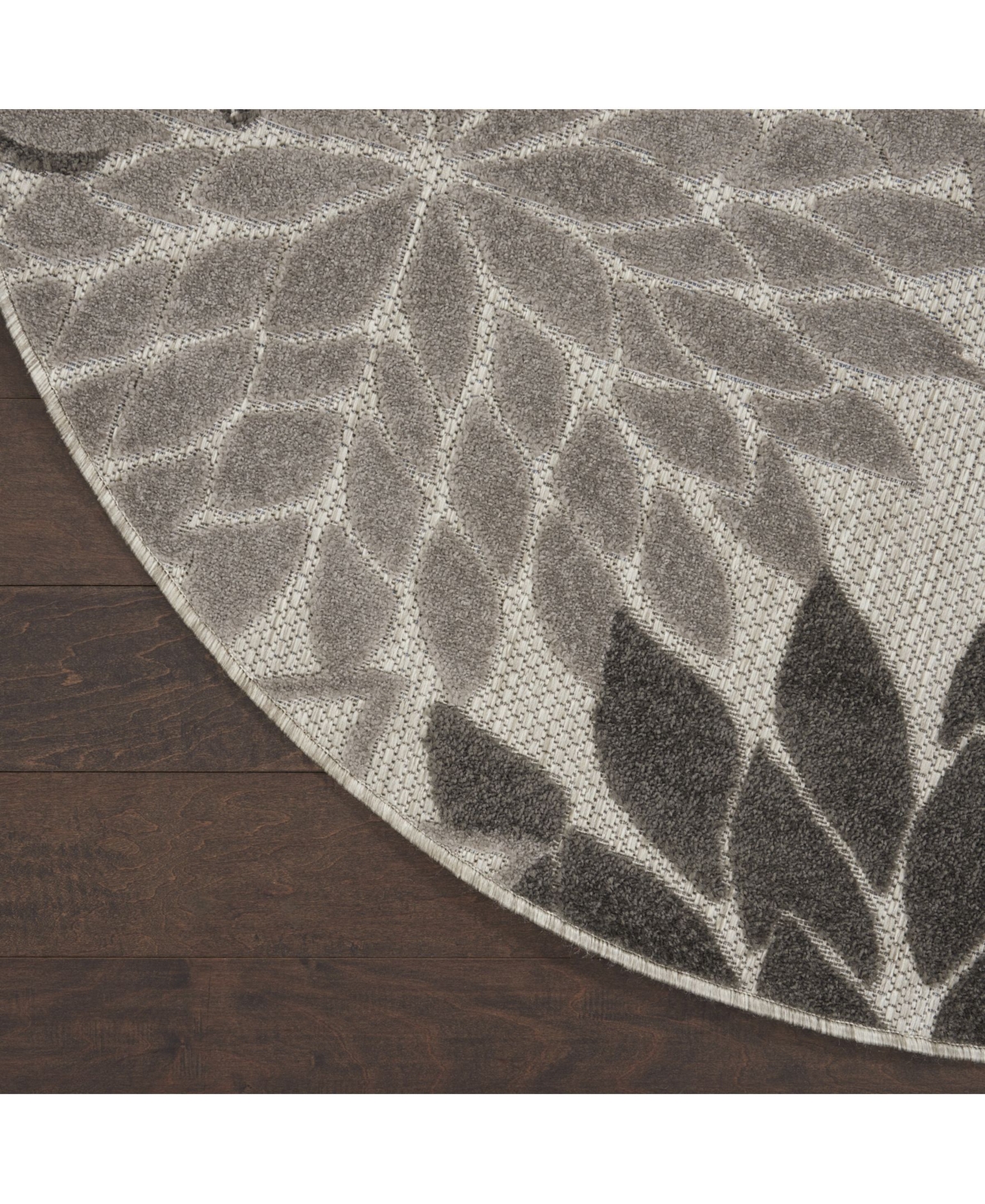 Nourison Home Aloha ALH05Rug - Silver