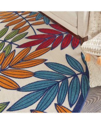 Aloha ALH18 Multi 7'10" Round Rug