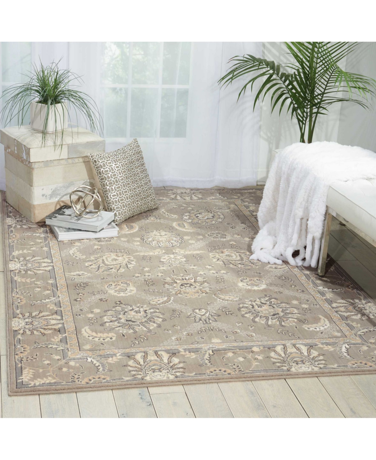Nourison Home Persian Empire PE22Area Rug - Slate