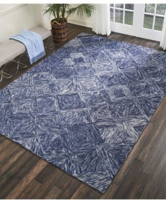 Interlock LNK01 Denim 8' x 10'6" Area Rug