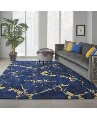Symmetry SMM09 Navy Rug