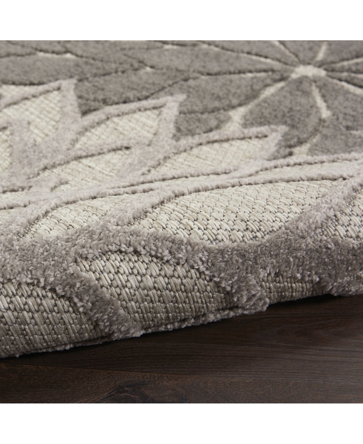 Nourison Home Aloha ALH05Rug - Silver