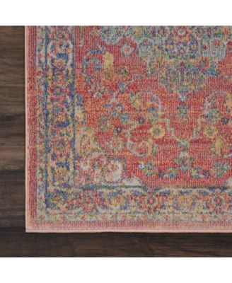 Ankara Global ANR01 Multi 2'4" x 8' Runner Rug