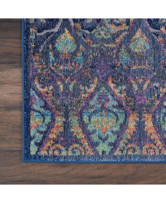 Ankara Global ANR08 Navy and Multi Rug