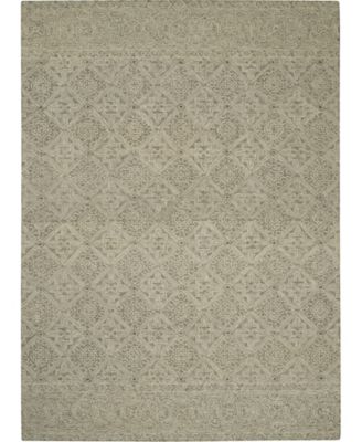 Azura AZM01 Ivory and Gray Rug