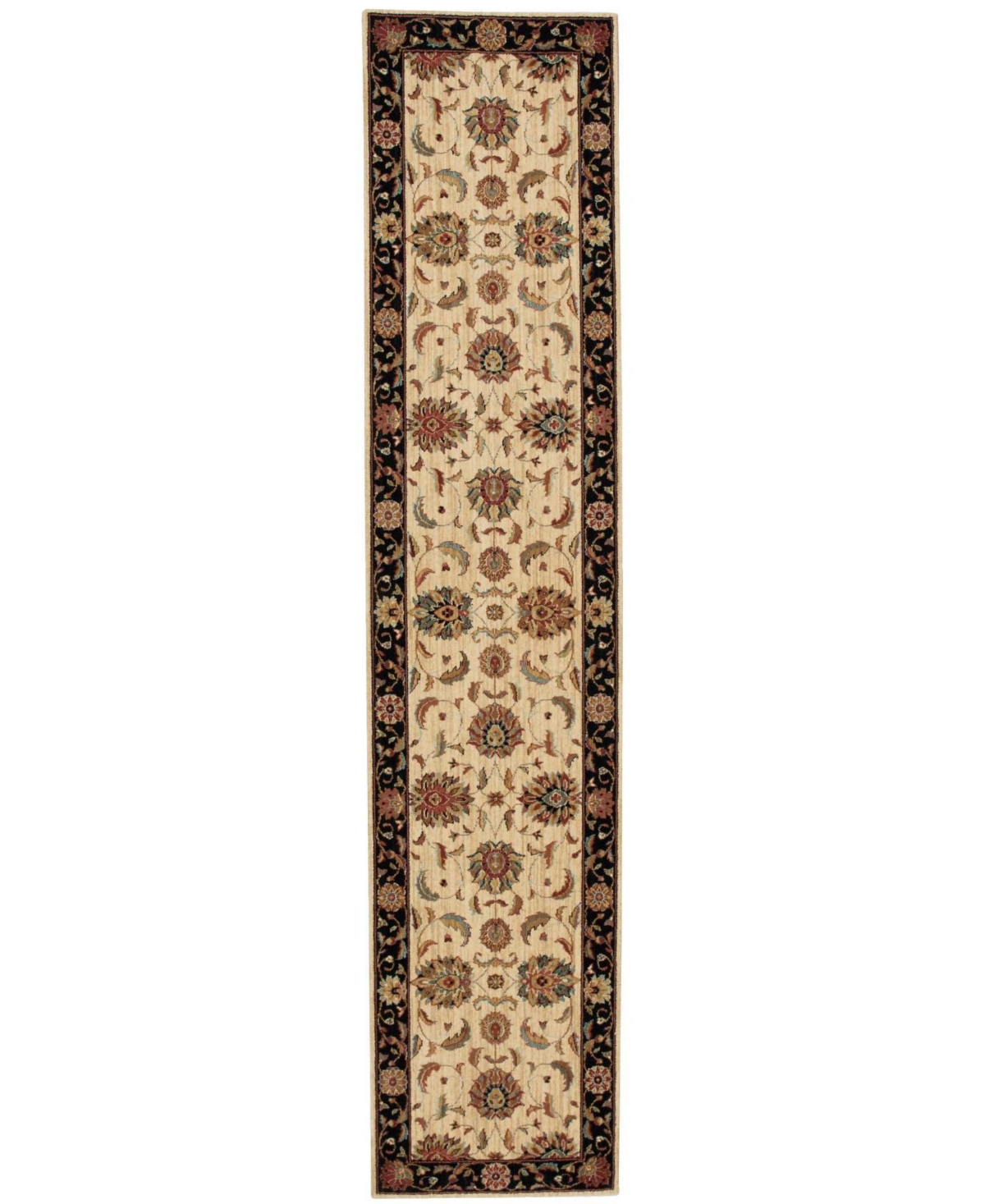 Nourison Home Living Treasures LI04 Ivory 2'6in x 12' Runner Rug - Ivory