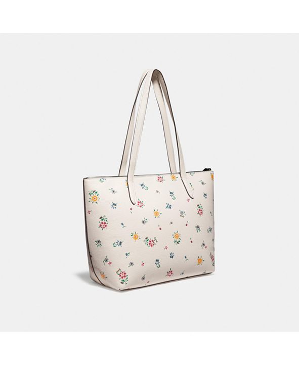 COACH Taylor Tote With Wildflower Print & Reviews - Handbags & Accessories - Macy&#39;s