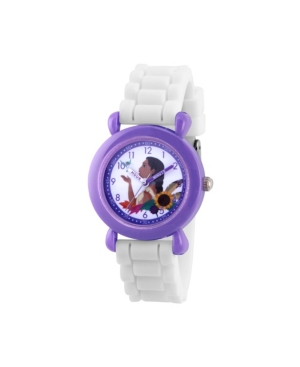 Ewatchfactory Kids' Disney Princess Pocahontas Girls' Purple Plastic Watch 32mm In White
