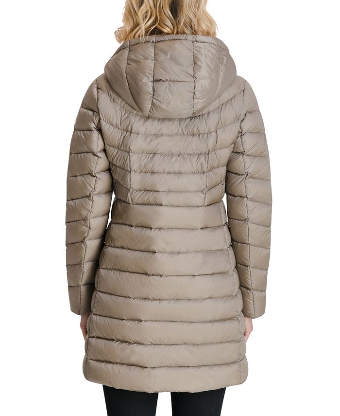 Michael Kors Hooded Packable Down Puffer Coat, Created for Macy's ...