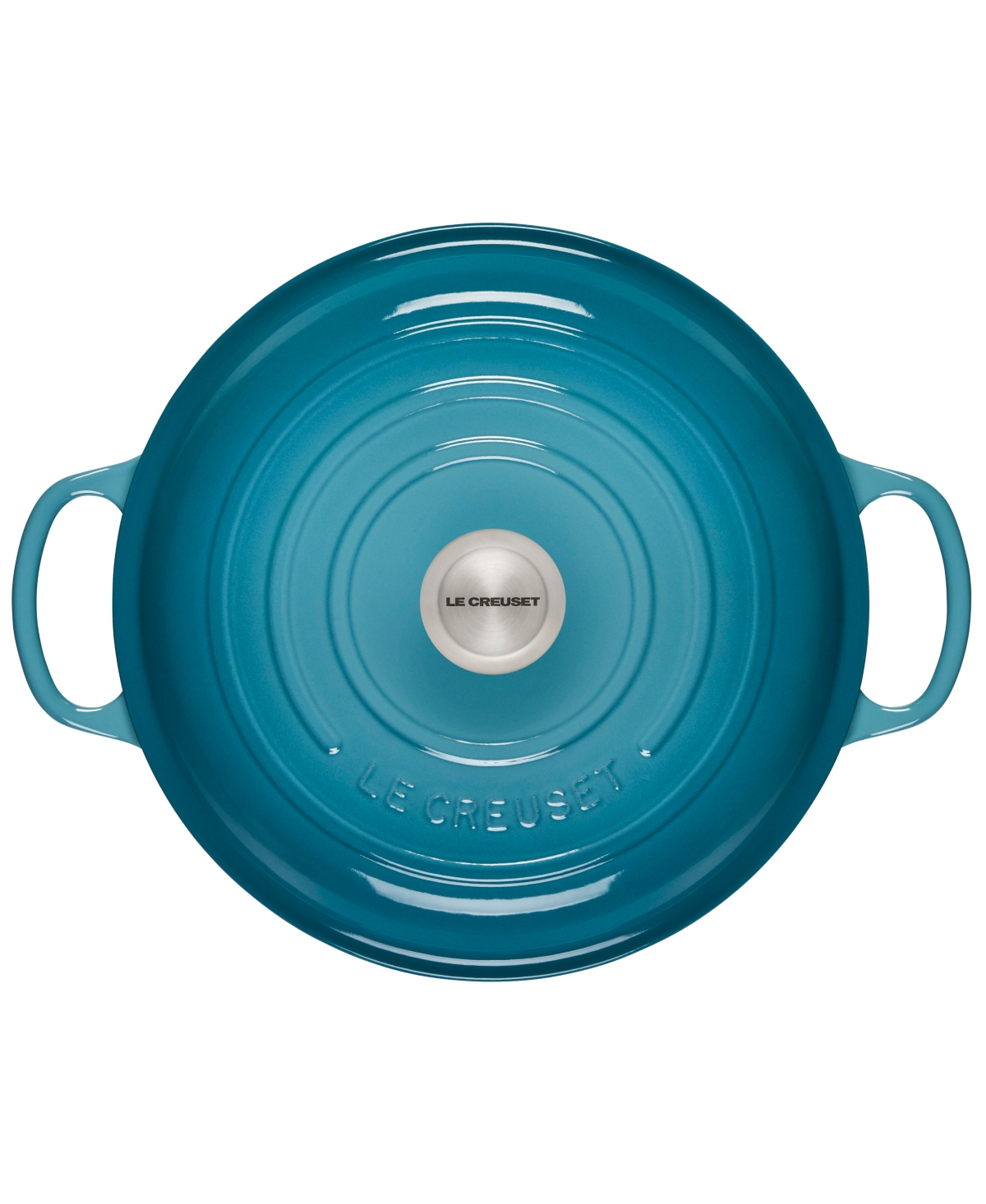 Le Creuset 3.5-qt. Signature Enameled Cast Iron Braiser In Caribbean