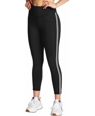 Champion Women s Double Dry Striped High Waist Leggings Macy s