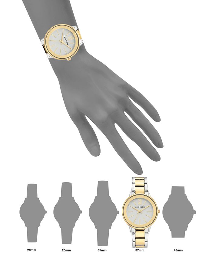 Anne Klein - Women's Two-Tone Bracelet Watch 37mm