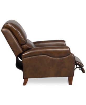 Arianlee Leather Push Back Recliner, Created for Macy's
