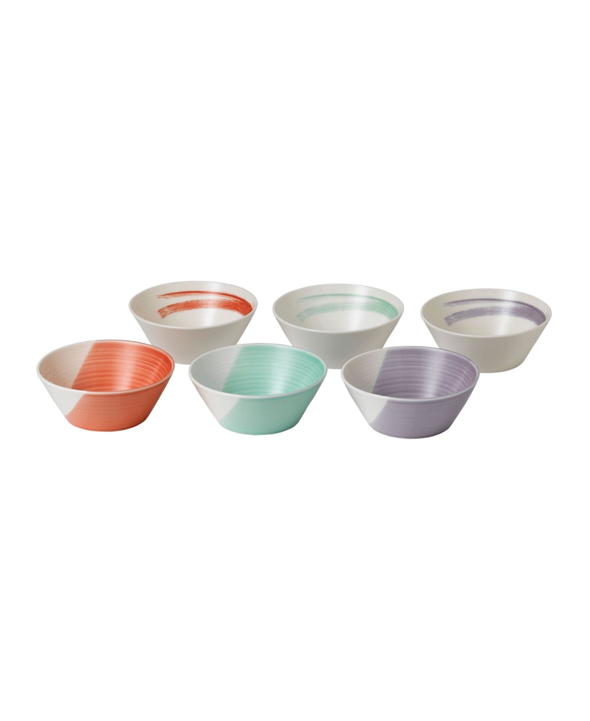 1815 Bold 6.3" Cereal Bowl, Set of 6 - Multi