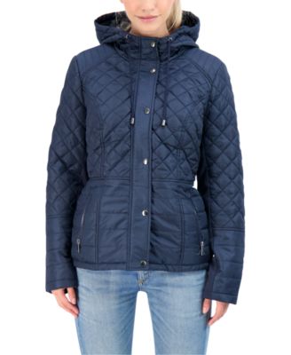 Sebby - Juniors' Hooded Quilted Coat