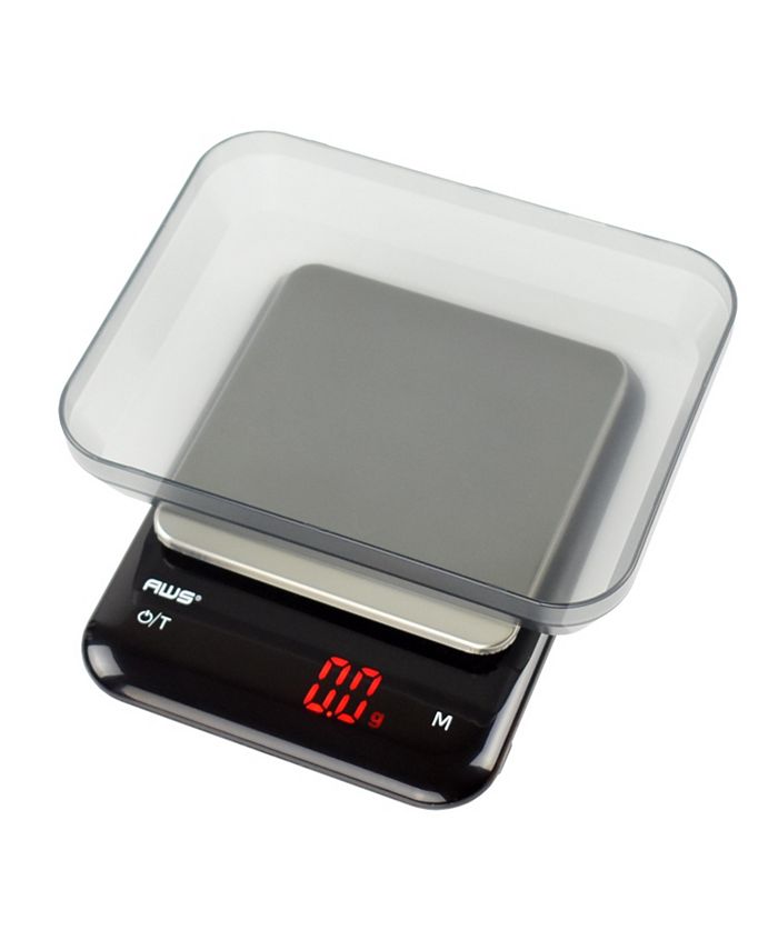 American Weigh Scales Digital Kitchen Bowl Scale, White