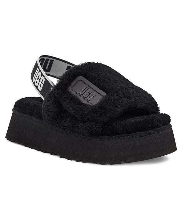 women's disco slide slippers