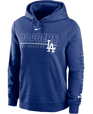 Nike Women's Los Angeles Dodgers 2020 Club PO Hoodie - Macy's
