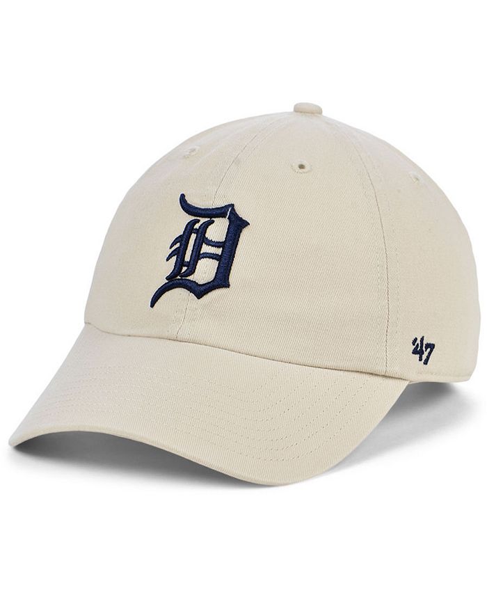 47 Brand Detroit Tigers Bone Clean Up Cap - Macy's