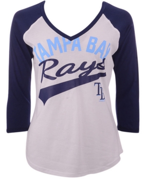 G-iii Sports Women's Tampa Bay Rays Its A Game Raglan T-Shirt