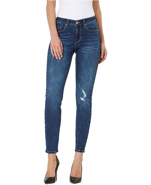 Numero Mid Rise Distressed Skinny Ankle Jeans Reviews Jeans Women Macy S
