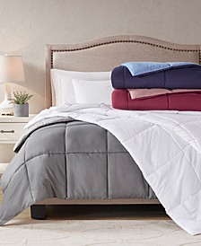 Martha Stewart Collection Essentials Reversible Solid Down Alternative Comforter, Created for Macy's