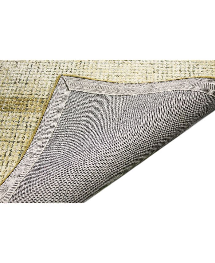 Mink Stripe ST1 Gold 8'6" x 11'6" Area Rug Macy's