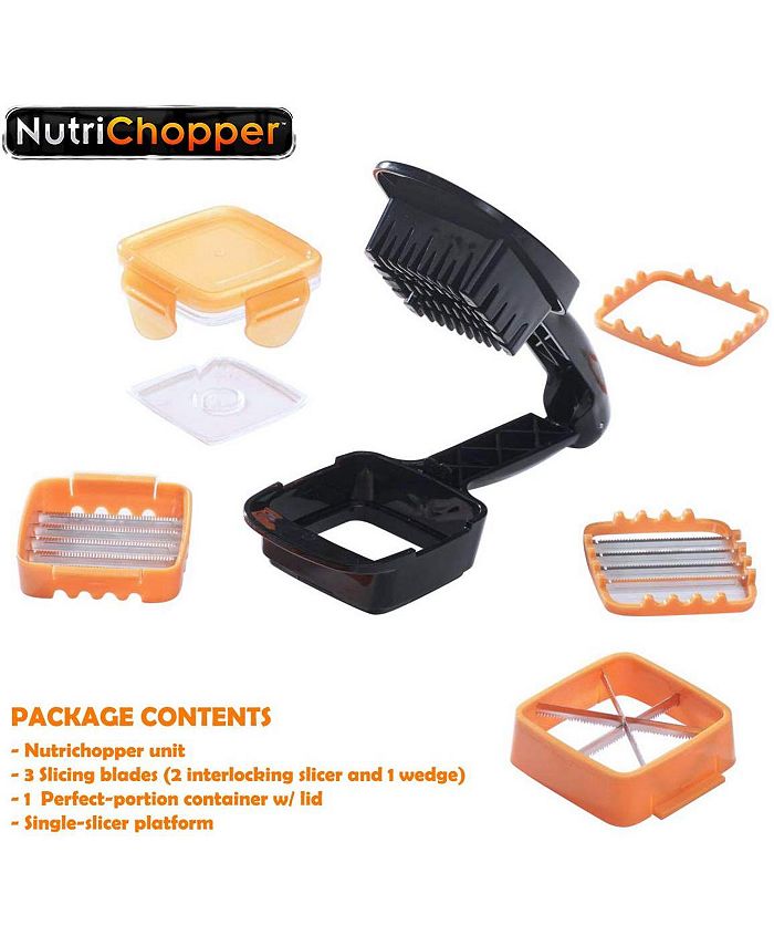 Nutri Chopper 5in1 Compact Portable Handheld Kitchen Slicer with