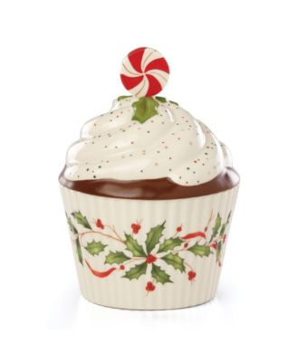 Hosting the Holidays Bakeshop Cupcake Candy Dish