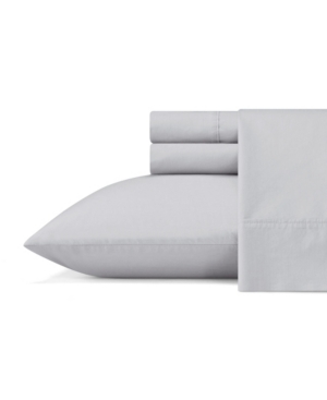 Vera Wang Washed Organic Cotton Solid Sheet Set Queen Bedding