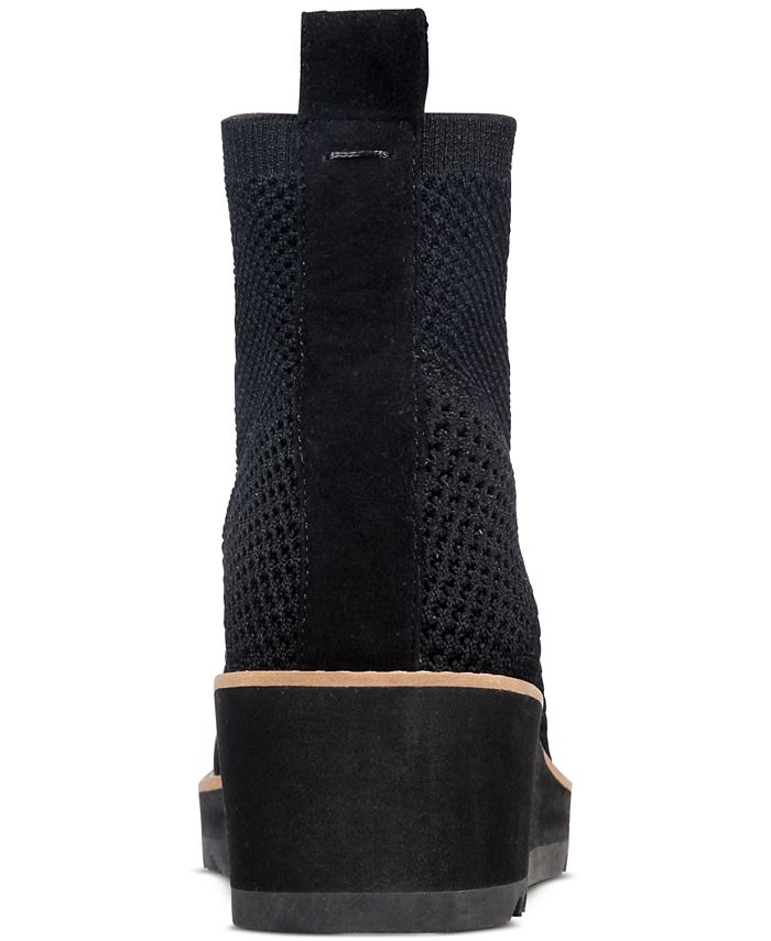 Eileen Fisher London Stretch Knit Wedge Booties & Reviews - Booties ...