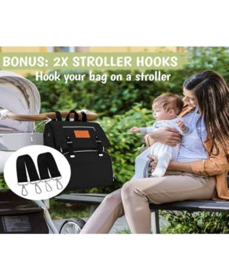 Baby Explorer Diaper Backpack Bag, Large, Waterproof Diaper Bags, Multi Functional Diaper Backpacks