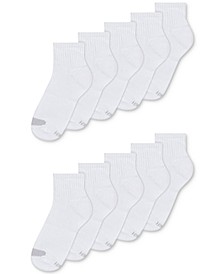 Women's Platinum 10pk Ankle Socks, also available in Extended Sizes
