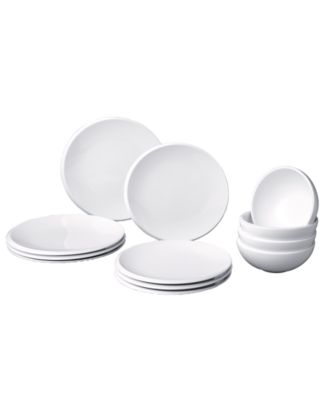 Nationaal Visa Peave Villeroy & Boch New Moon 12 Piece Dinnerware Set, Service For 4 & Reviews -  Dinnerware - Dining - Macy's