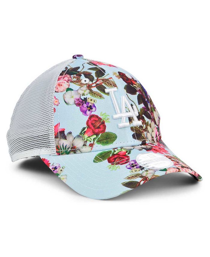 New Era Los Angeles Dodgers Women's Floral 9FORTY Cap Macy's