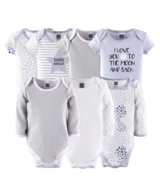 Baby Boys Newborn Layette Gift Set Girls, Shower Gift Essentials, Blue, Grey