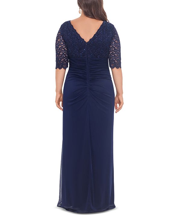 betsy and adam plus size gowns