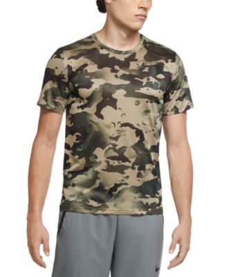 nike camo dri fit t shirt