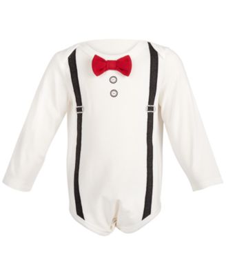 First Impressions - Baby Boy Bowtie Suspender Bs