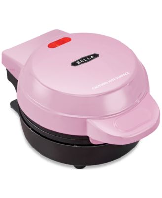 Bella Mini Waffle Maker, Llama Pink