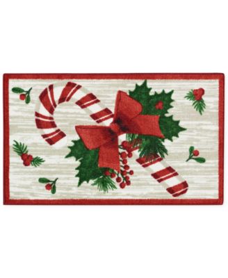 Nourison - Holiday Candy Cane 18" x 30" Accent Rug