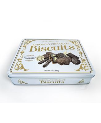 European Chocolate Biscuit Tin