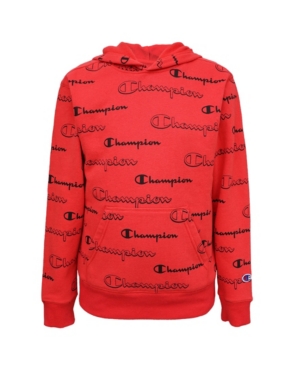 All Over Print Shadow Script Big Boys Hoodie