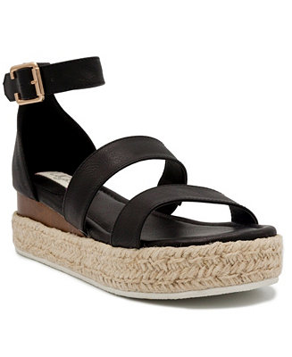 Sugar Women's Tahini Flatform Sandals - Macy's