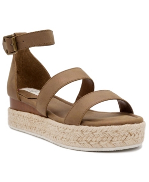 Sugar Women's Tahini Flatform Sandals Women's Shoes