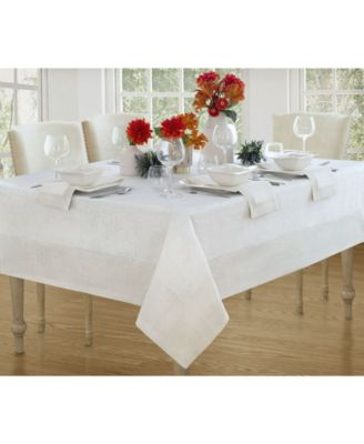 Villeroy Boch New Wave Metallic Border Linen Tablecloth 70 Round   17601471 Fpx.tif