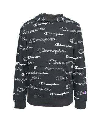 champion shadow script hoodie