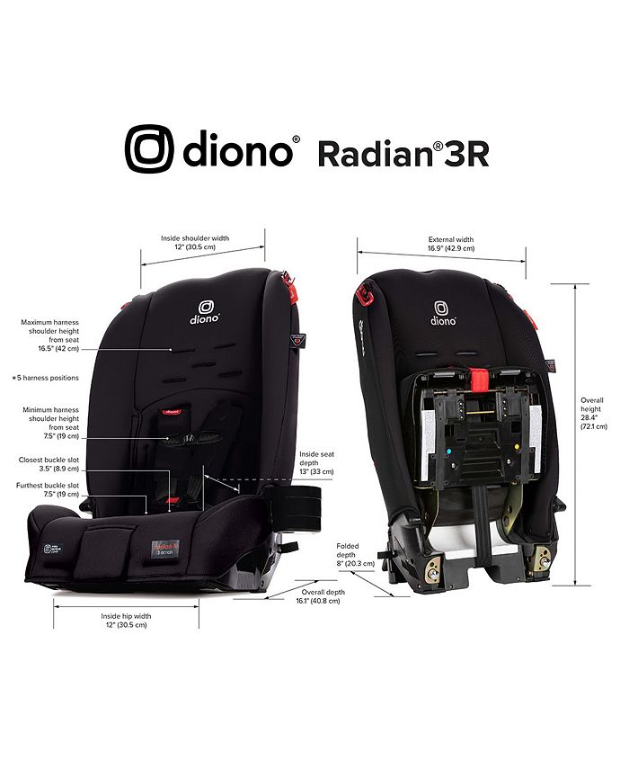 Diono Radian 3R AllinOne Convertible Car Seat and Booster Macy