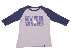 '47 Brand Youth New York Yankees Fast Track Raglan T-Shirt
