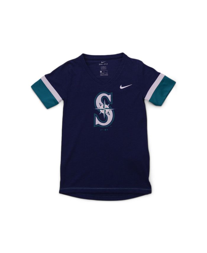 Nike Youth Seattle Mariners Girls V-Neck Hero T-Shirt & Reviews - Sports Fan Shop By Lids - Men - Macy's